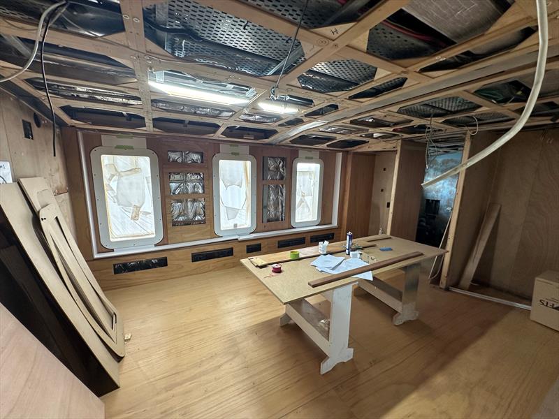 Massive refit at The Boat Works - 52m expedition superyacht JeMaSa