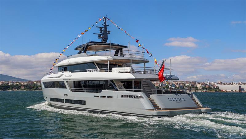 Atlante Classic 35 # 1 M/Y Cabana sea trials