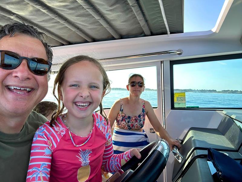 Axopar 37 Cross Cabin - John's Family Day Boat - photo © eyachts.com.au