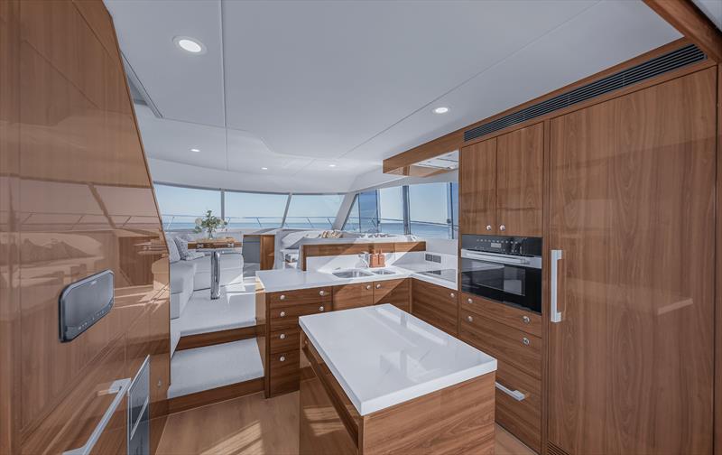 Maritimo M50 Galley - photo © Maritimo