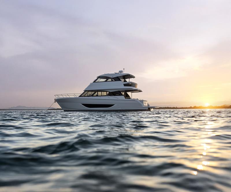 Sunset Maritimo M50 style - photo © Maritimo