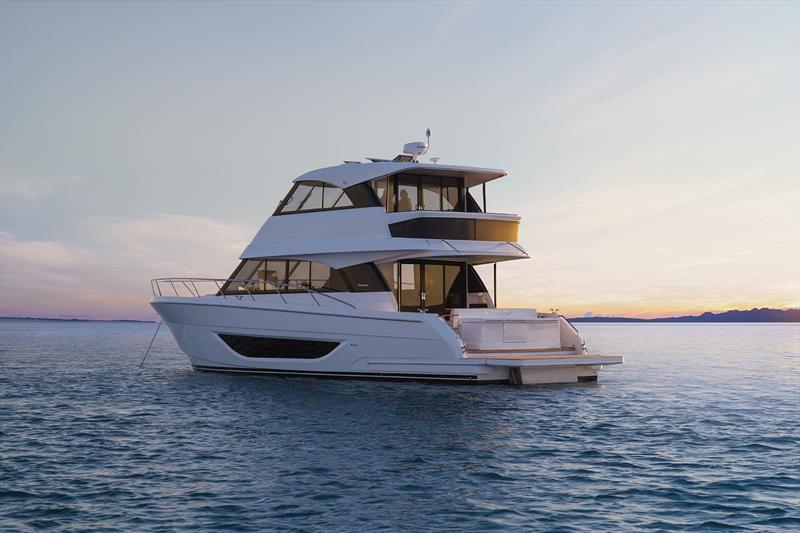 At Anchor - Maritimo M50 - photo © Maritimo