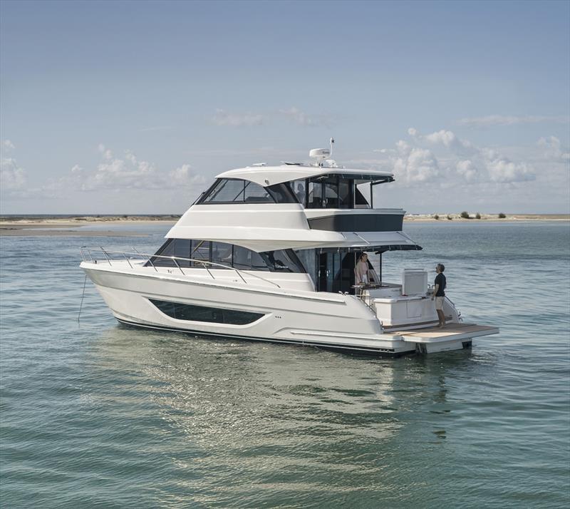 Maritimo M50 all set for boating - photo © Maritimo