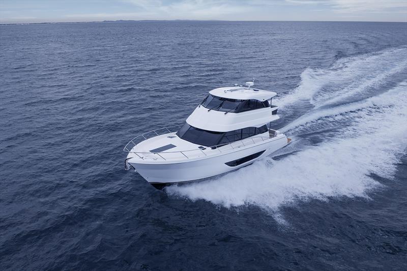 Aerial view of the Maritimo M50 - photo © Maritimo
