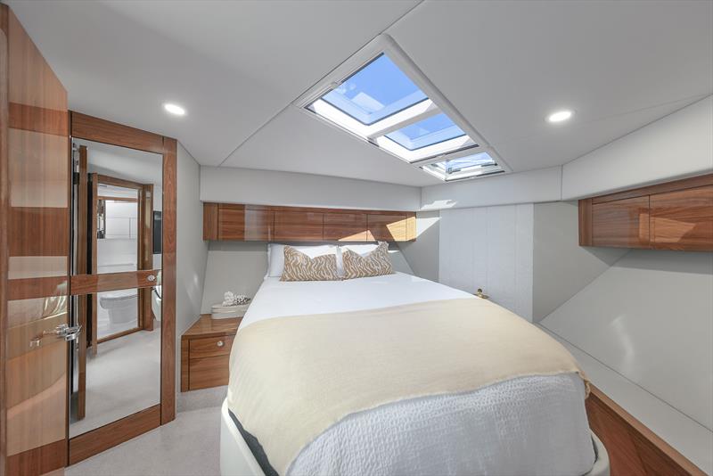 For'ard VIP Stateroom on the Maritimo M50 - photo © Maritimo
