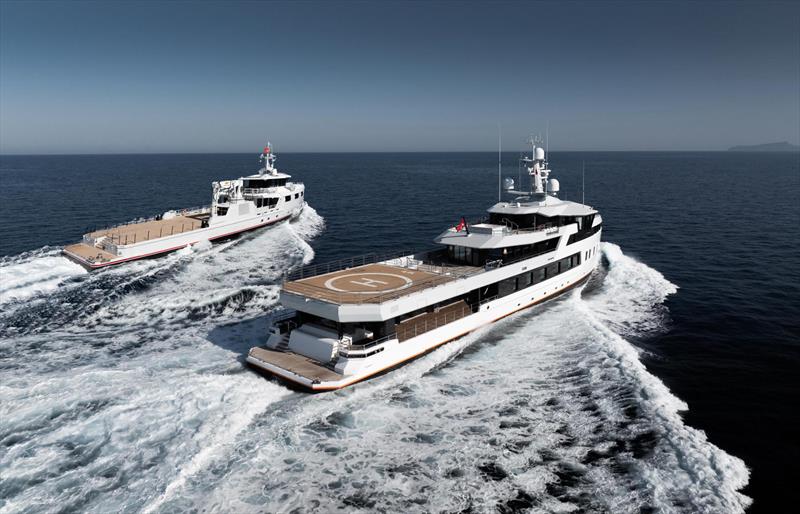 Xplorer 60 AFTER YOU and YS53 EMOTIONAL - photo © Damen Yachting