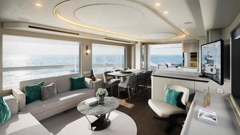 Absolute Navetta 66 - Salon - photo © Absolute Yachts