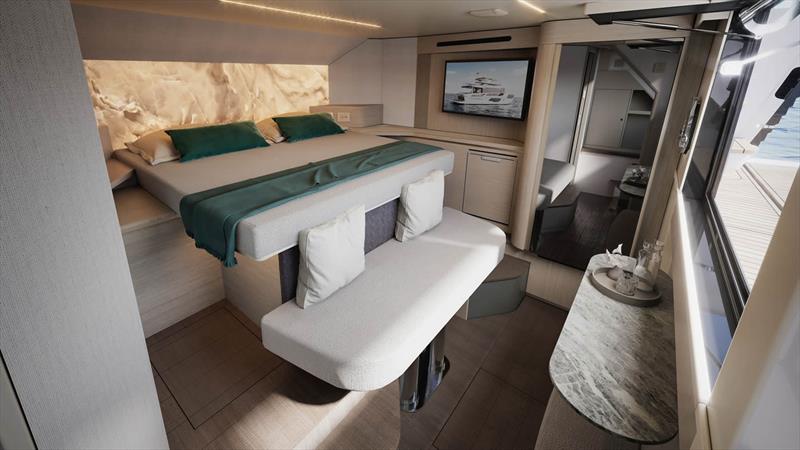 Absolute Navetta 66 - Fourth Cabin - photo © Absolute Yachts