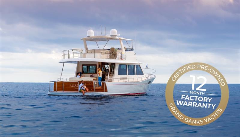 2017 Grand Banks 60 Flybridge, ANUHA II - photo © Grand Banks Yachts