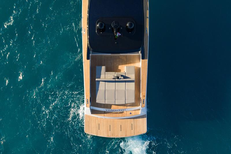 VanDutch 75 photo copyright Gianluca Napthalina Camporesi taken at  and featuring the Power boat class