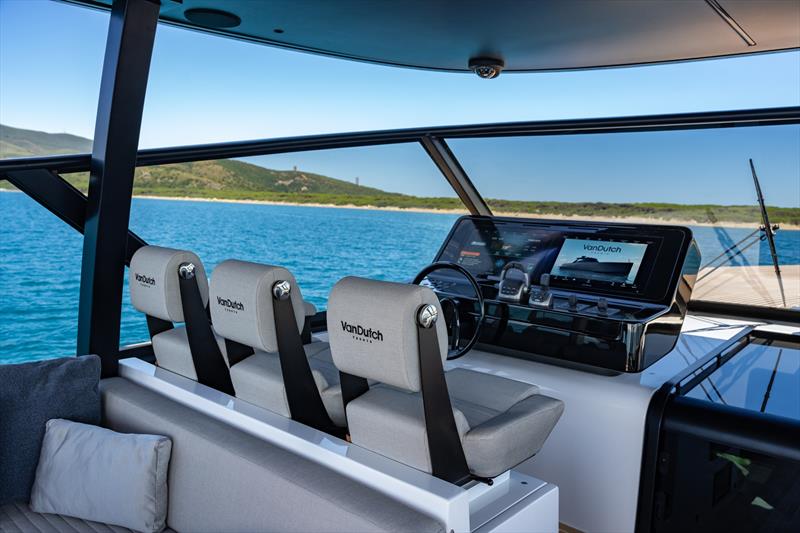 VanDutch 75 photo copyright Gianluca Napthalina Camporesi taken at  and featuring the Power boat class