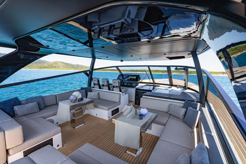 VanDutch 75 photo copyright Gianluca Napthalina Camporesi taken at  and featuring the Power boat class