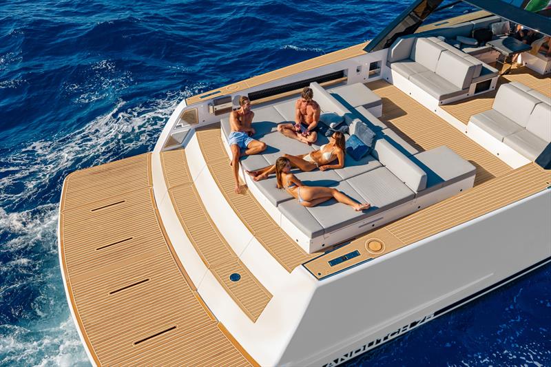 VanDutch 75 photo copyright Gianluca Napthalina Camporesi taken at  and featuring the Power boat class