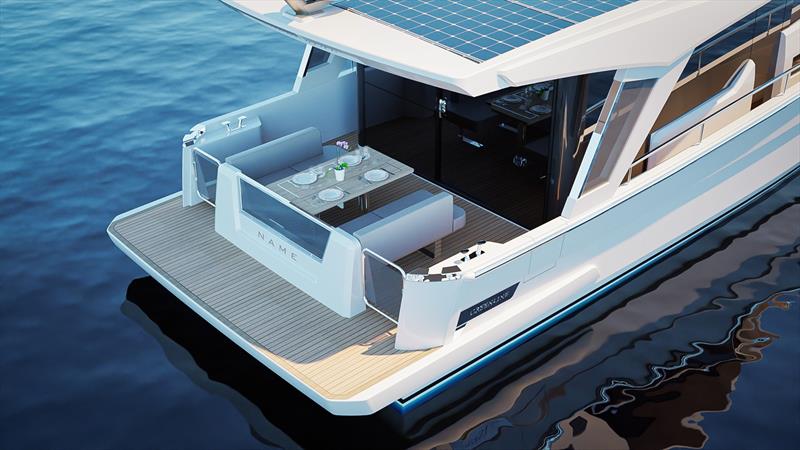 Greenline 42 - photo © Greenline Yachts