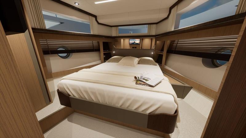 Greenline 42 - Owner's cabin - photo © Greenline Yachts