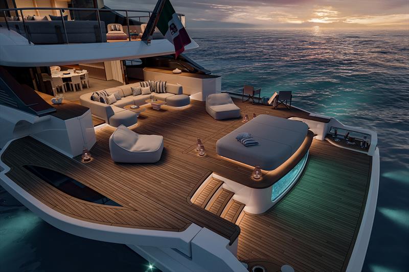 Benetti Oasis 42m photo copyright Benetti taken at  and featuring the Power boat class