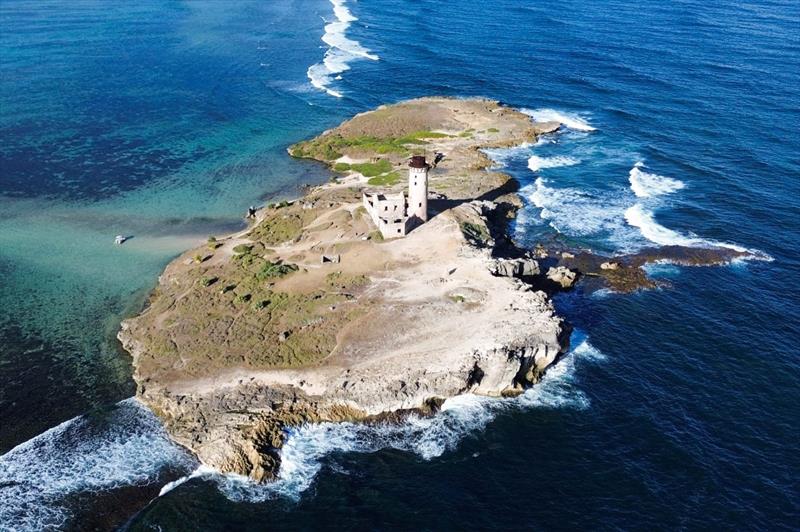 The historic Ile de la Passe houses the ruins of an old fort, a remnant of a major battle between French and British forces in 1810 - photo © Riviera Australia