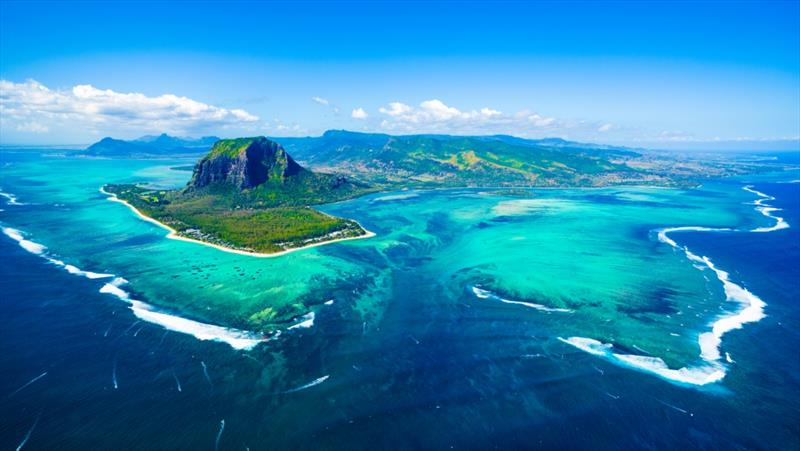 The magical sub-tropical island of Mauritius; rugged mountains and colourful coral reefs - photo © Riviera Australia