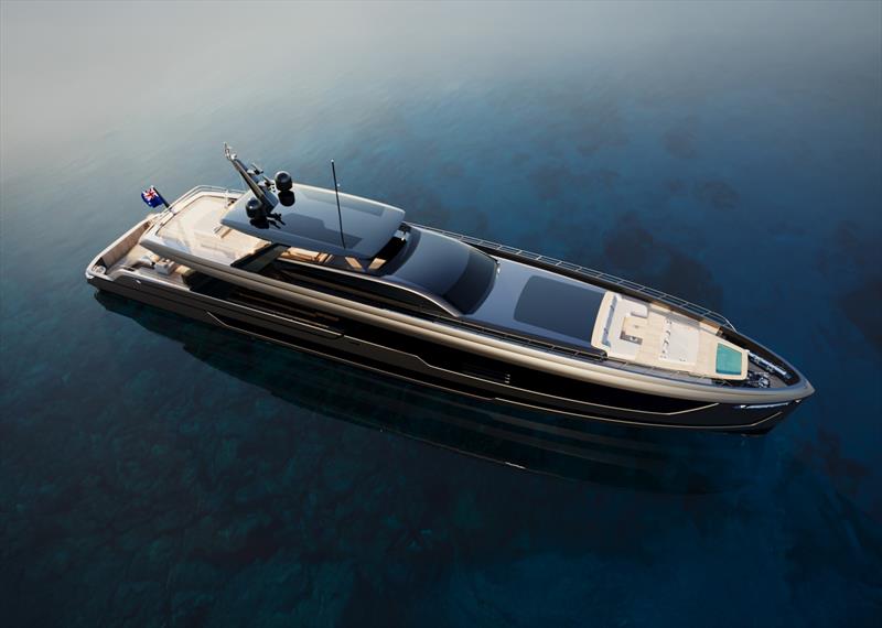 48m Project ZEN photo copyright Van der Valk Shipyard taken at  and featuring the Power boat class