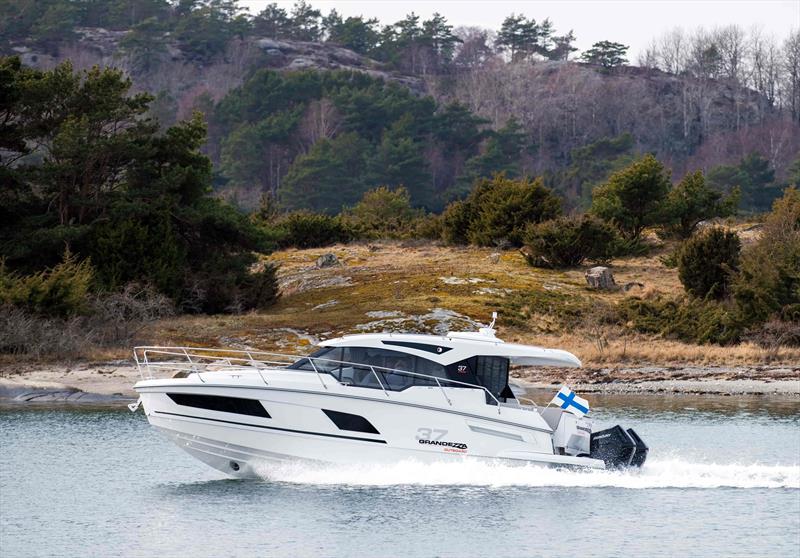 Grandezza 37 OB photo copyright Finnmaster Boats taken at  and featuring the Power boat class