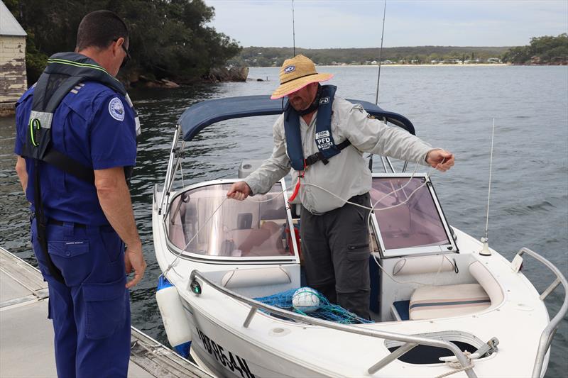 Marine Rescue NSW encourages boaters to always wear a lifejacket photo copyright Marine Rescue NSW  taken at  and featuring the Power boat class