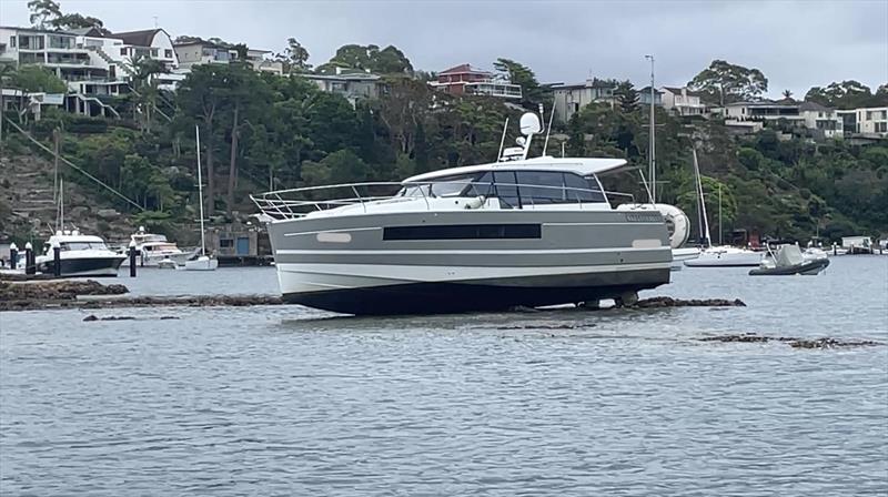 Marine Rescue Middle Harbour responded to a grounded vessel in late November photo copyright Marine Rescue NSW  taken at  and featuring the Power boat class