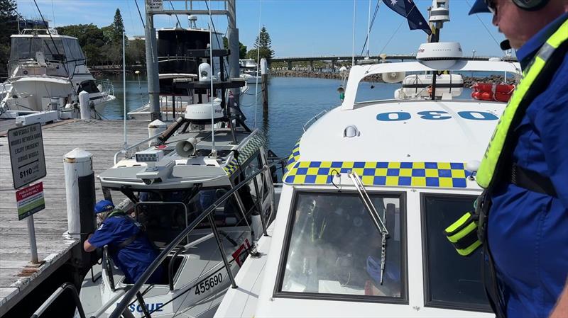 Marine Rescue Forster Tuncurry prepares to deploy for an offshore mission photo copyright Marine Rescue NSW  taken at  and featuring the Power boat class