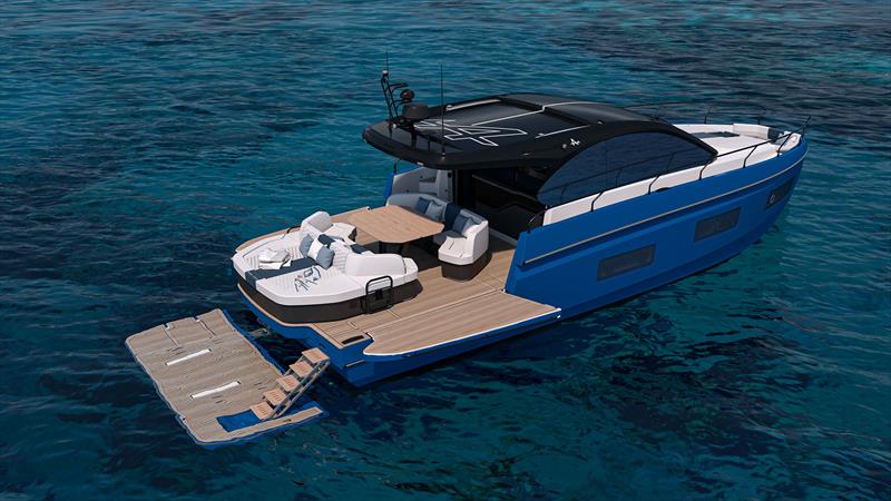 Gran Turismo 50 Alpine - Vision Blue Hull - photo © Groupe Beneteau