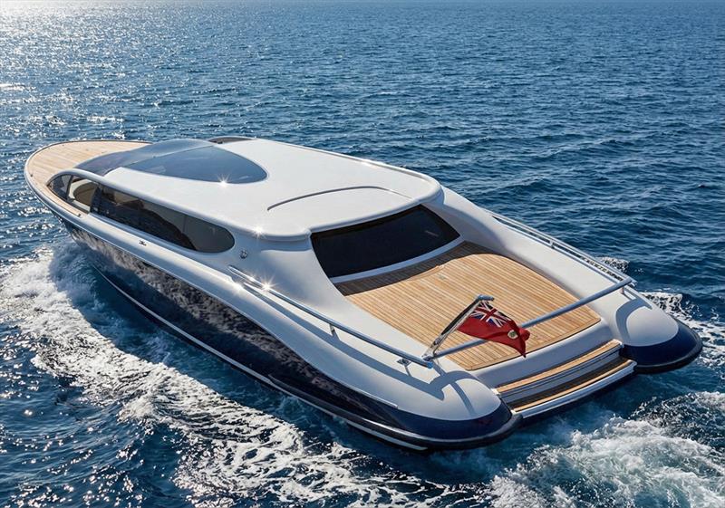 Falcon Tenders unveils 11m custom Tim Heywood Design concept - photo © Falcon Tenders