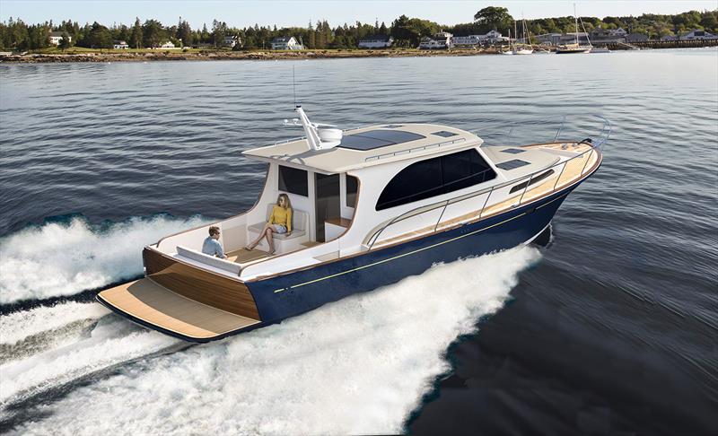 Hood 46 LM - photo © Lyman-Morse Boatbuilding