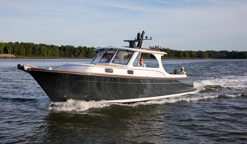Hood 35 LM - photo © Lyman-Morse Boatbuilding
