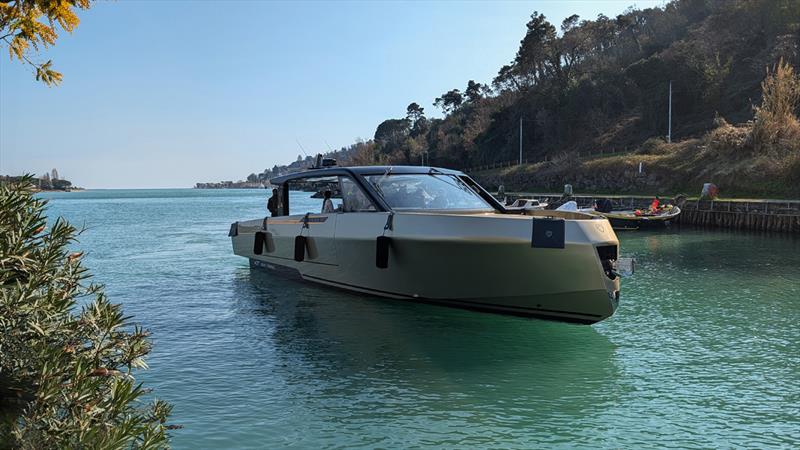 Forte 47 Gran Turismo photo copyright Sand People taken at  and featuring the Power boat class