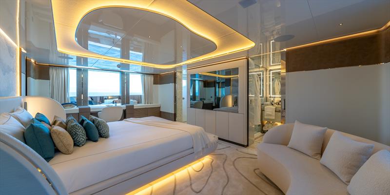 Master Cabin Main Deck - 50m Bilgin 163 Camila - photo © Bilgin Yachts