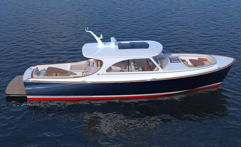 Picnic Boat 45 photo copyright Hinckley Yachts taken at  and featuring the Power boat class