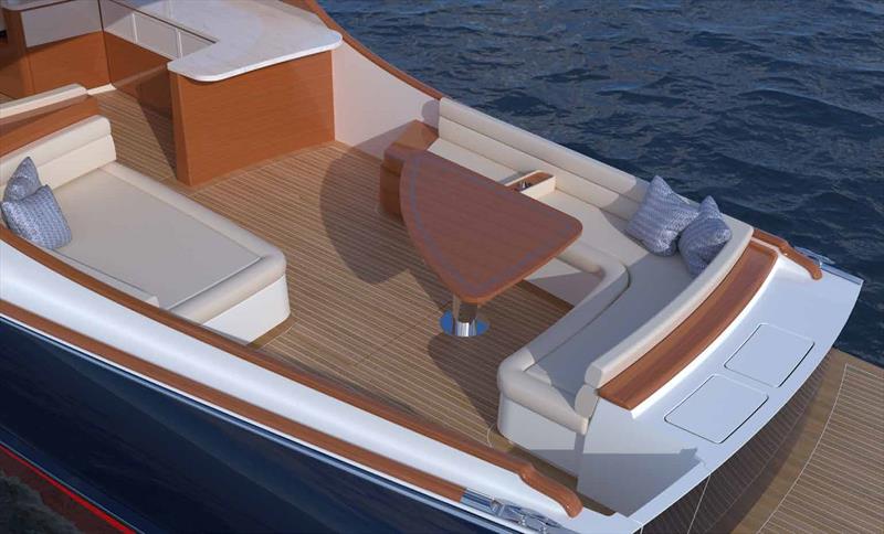 Picnic Boat 45 photo copyright Hinckley Yachts taken at  and featuring the Power boat class