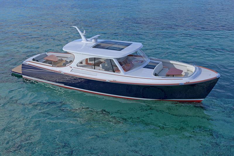 The new Picnic Boat 45 - photo © Hinckley Yachts