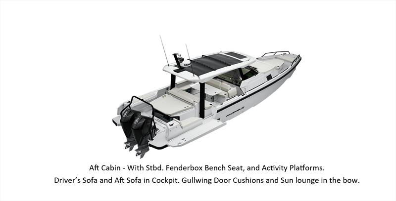 Axopar 38 Sun Top - photo © Axopar Boats