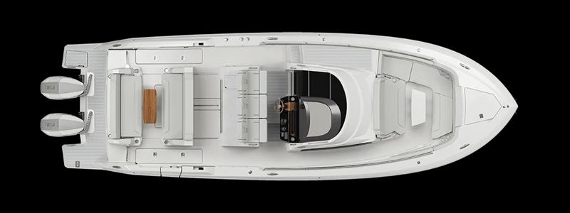 Tiara 35 LS - exterior plan view photo copyright Tiara Yachts taken at  and featuring the Power boat class