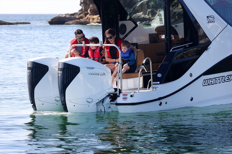 Whittley CR 3100 OB photo copyright Alan Whittley taken at  and featuring the Power boat class