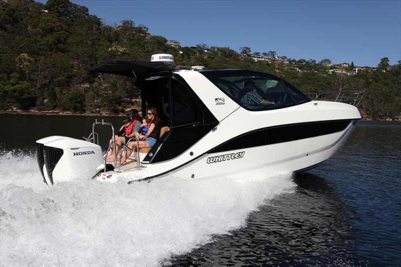 Whittley CR 3100 OB photo copyright Alan Whittley taken at  and featuring the Power boat class