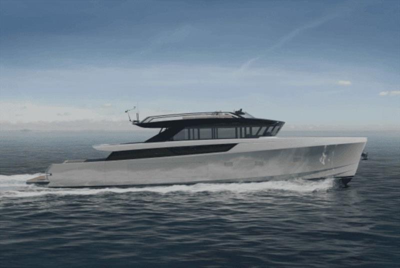 Brand new Bluegame flagship BGX83 photo copyright Sanlorenzo Yachts taken at  and featuring the Power boat class