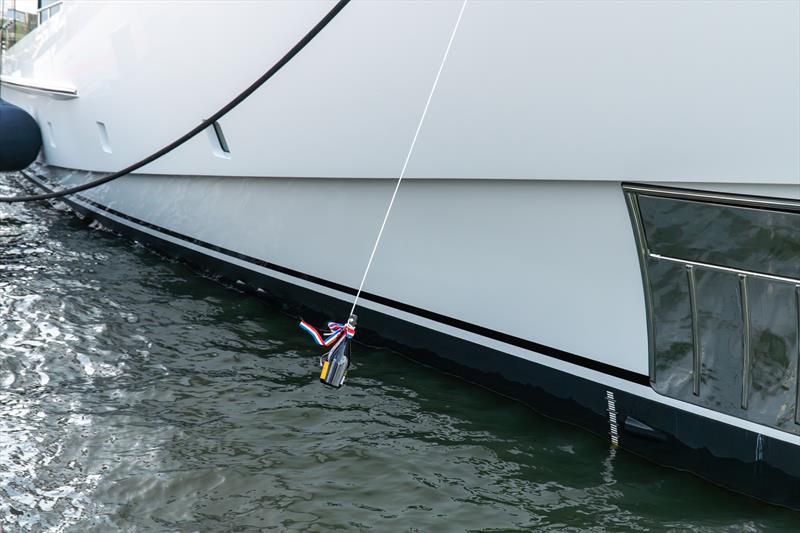 YN 21055 MY Pa'lante during the sea trials in the North Sea photo copyright Heesen Yachts taken at  and featuring the Power boat class