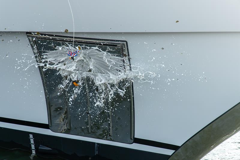 YN 21055 MY Pa'lante during the sea trials in the North Sea photo copyright Heesen Yachts taken at  and featuring the Power boat class