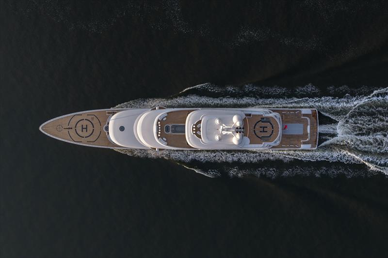 117m Boardwalk photo copyright Ruben Griffioen taken at  and featuring the Power boat class