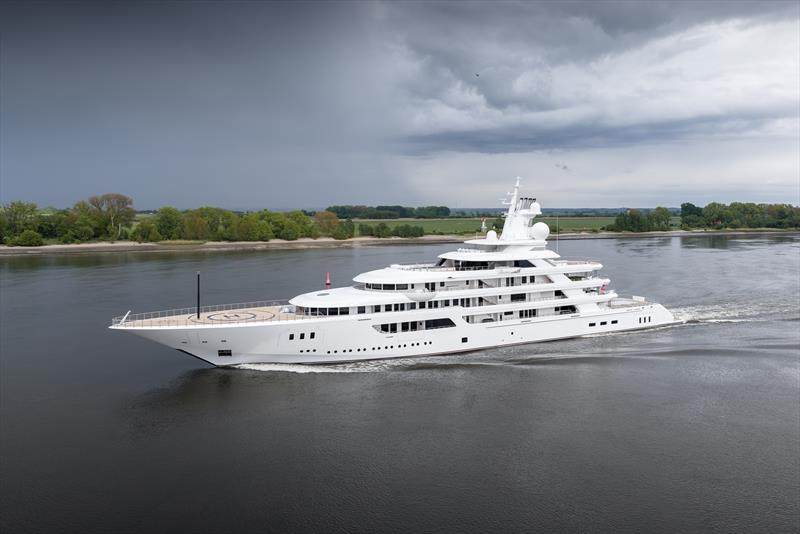 117m Boardwalk photo copyright Ruben Griffioen taken at  and featuring the Power boat class