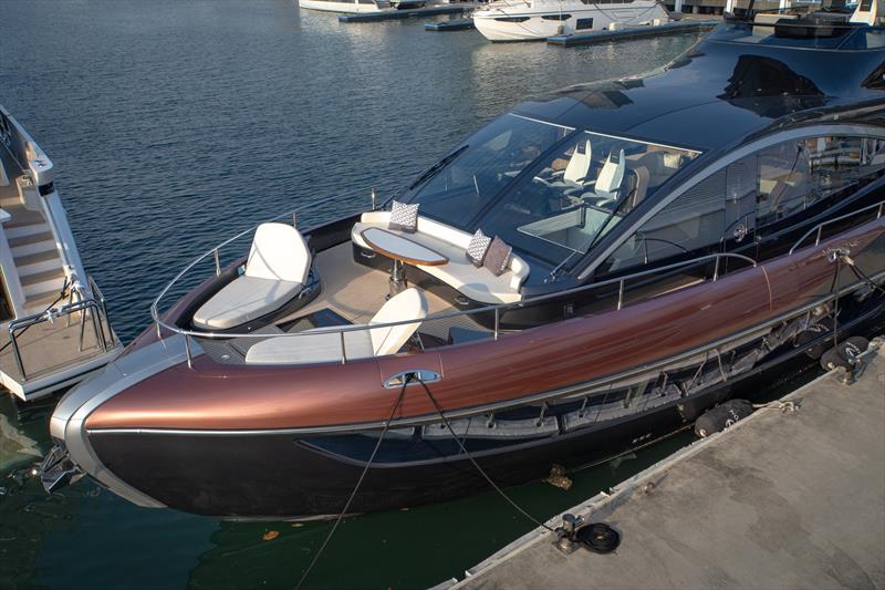 Lexus LY680 - Fwd deck photo copyright Horizon Yachts taken at  and featuring the Power boat class