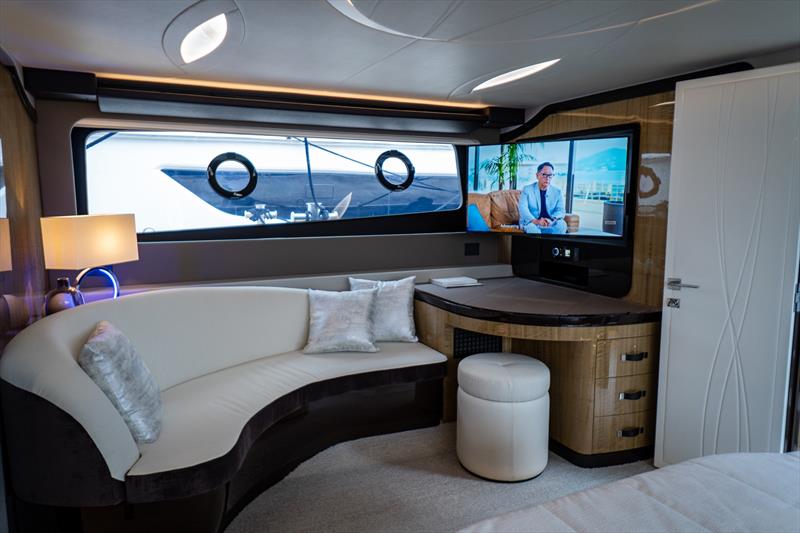Lexus LY680 - Master Stateroom photo copyright Horizon Yachts taken at  and featuring the Power boat class