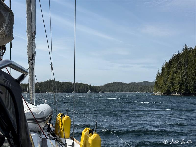 Blunden anchorage - photo © Julie Smith
