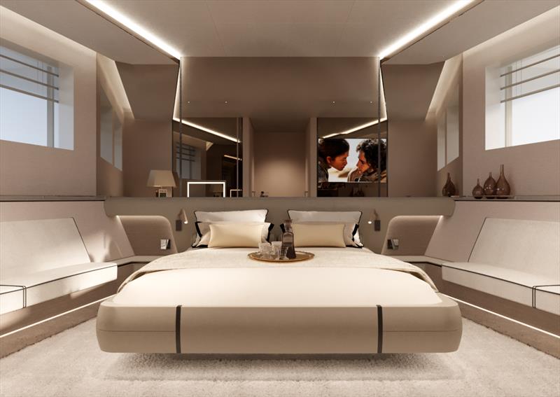 45m GENIE BLU - photo © Alia Yachts