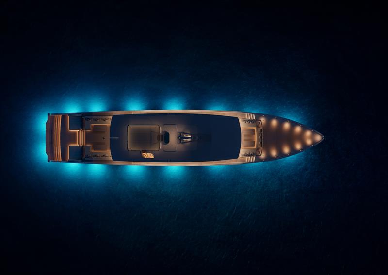 45m GENIE BLU - photo © Alia Yachts